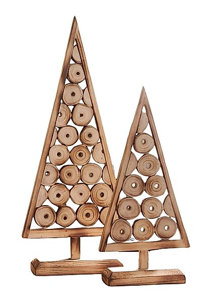 Dekoleidenschaft Dekofigur "Tannenbaum" Weihnachtsdeko aus geflammtem günstig online kaufen