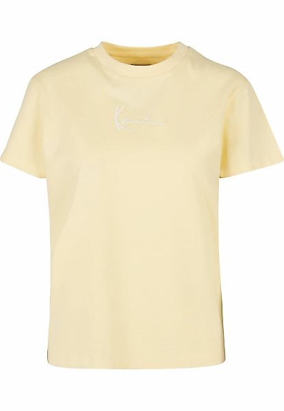 Karl Kani T-Shirt "Karl Kani Damen KW221-001-2 Small Signature Tee light ye günstig online kaufen