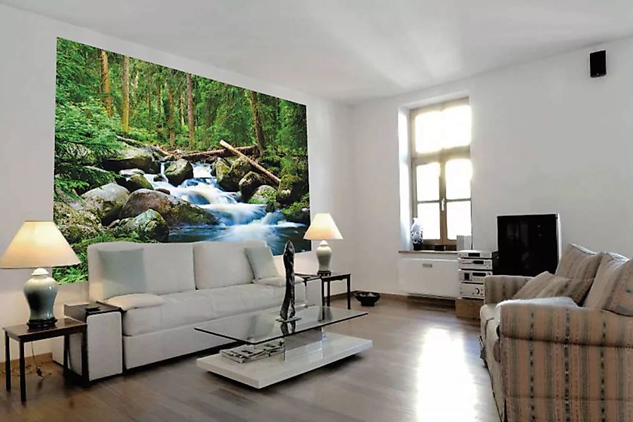 Papermoon Fototapete »Deep Forrest«, matt günstig online kaufen