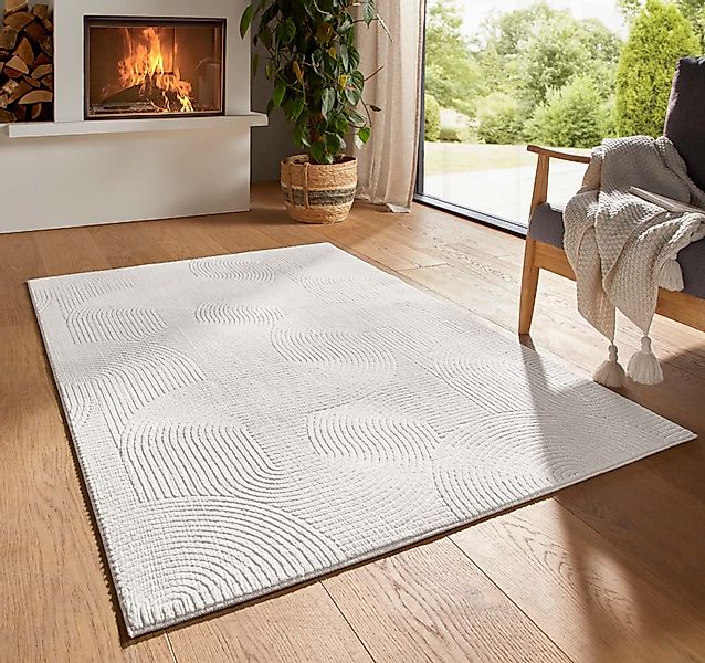 TaraCarpet Teppich TaraCarpet Homestyle 390 Wellen, günstig online kaufen