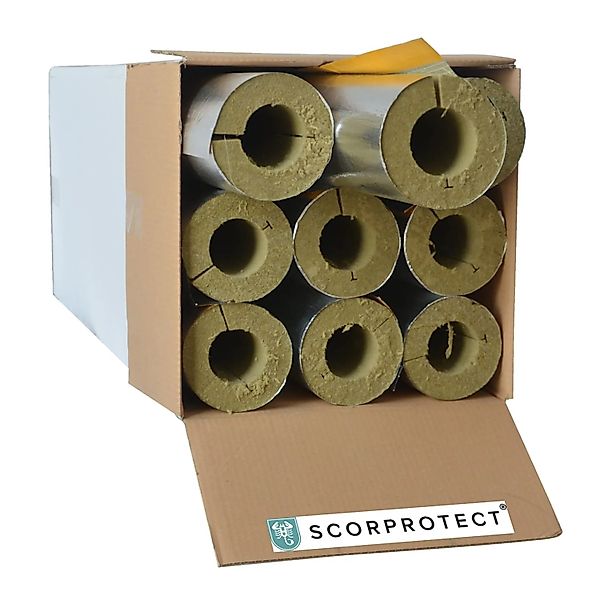 Scorprotect Karton Rohrisolierung Alu 64 MM X 30 MM günstig online kaufen