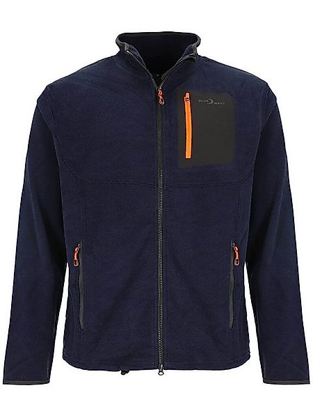 Blue Wave Fleecejacke Herren Jacke Mirco mit Stehkragen und Reißverschluss günstig online kaufen
