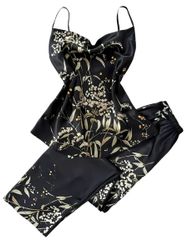 Elegant Love Capri-Pyjama Schlafanzug-Set mit elegantem günstig online kaufen