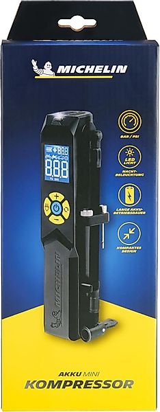 Michelin Akku-Handkompressor Mini Fahrrad 10 Bar günstig online kaufen