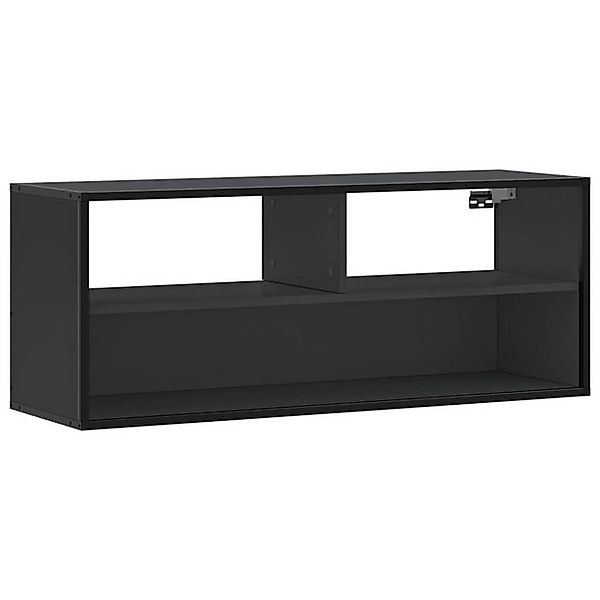 vidaXL TV-Schrank TV-Schrank Schwarz 100x31x39,5 cm Holzwerkstoff und Metal günstig online kaufen