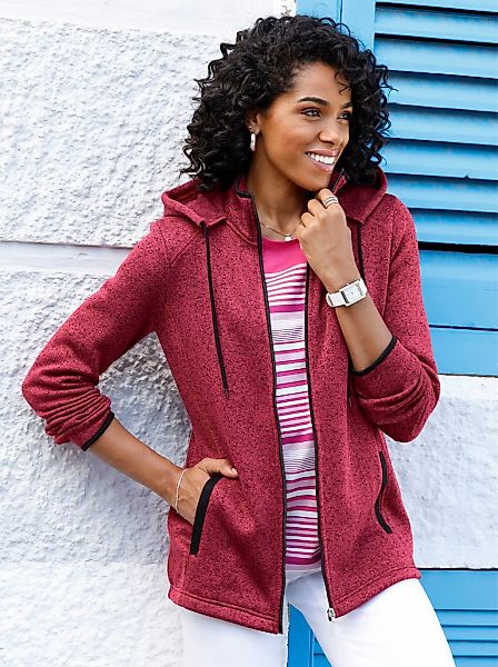 Classic Basics Langjacke mit Kapuze günstig online kaufen