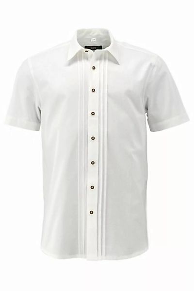 OS-Trachten Trachtenhemd Gnydys Herren Kurzarmhemd mit 2x2 Biesen günstig online kaufen