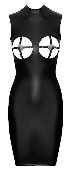 Cottelli PARTY Minikleid Ärmelloses Kleid im Mattlook - schwarz (1-tlg) Int günstig online kaufen