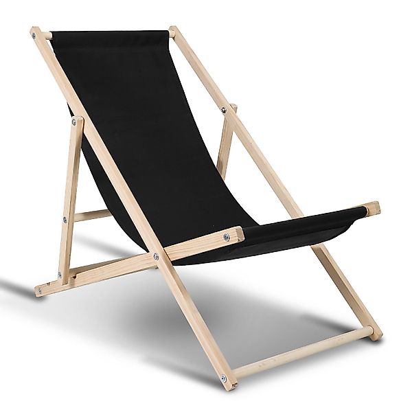 Clanmacy Gartenliege Liegestuhl Holz Klappbar Balkon günstig online kaufen