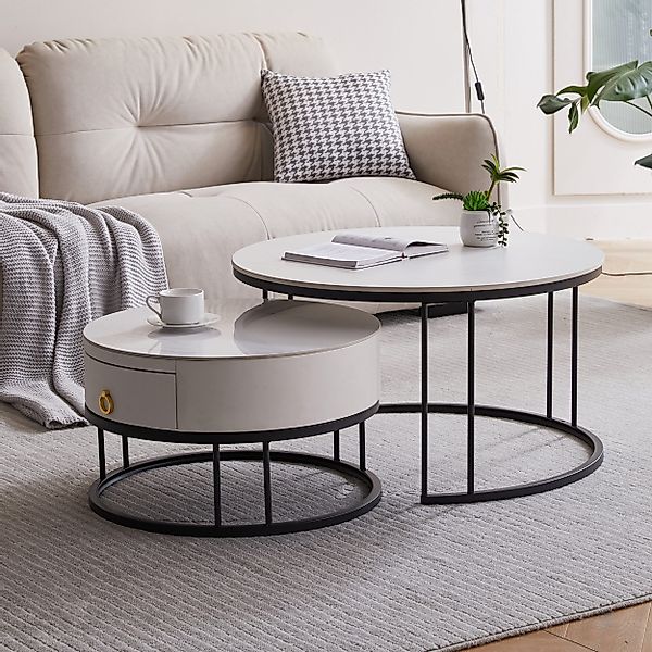 HAUSS SPOLE Couchtisch Satztisch Beistelltisch stapelbarer günstig online kaufen