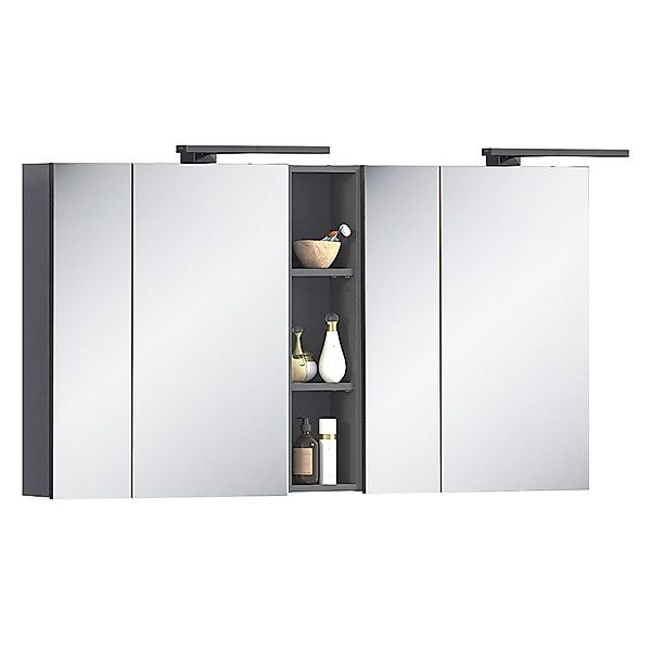 Lomadox Spiegelschrank MODENA-56 Badmöbel Spiegelschrank 140 günstig online kaufen