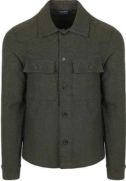 Suitable Drop Loop Überhemd Army Grün - Größe S günstig online kaufen