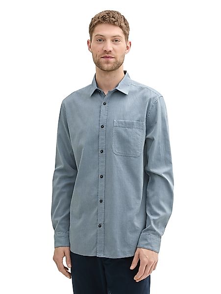 TOM TAILOR Langarmhemd in strukturierter Qualität günstig online kaufen