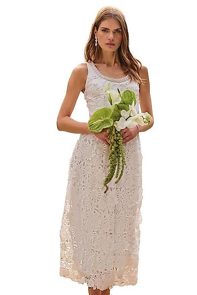 Love & Roses Midikleid Love & Roses Midikleid mit Spitze, Brautmode (1-tlg) günstig online kaufen