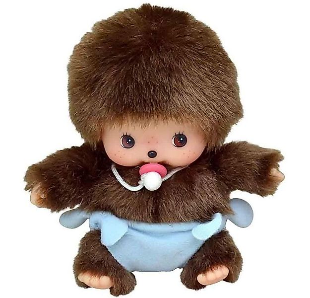 Monchhichi Plüschfigur Bebichhichi Junge 13 cm Monchhichi Puppe Baby mit bl günstig online kaufen