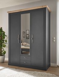 Home affaire Kleiderschrank "WESTMINSTER Wäscheschrank in 2 Farben, Landhau günstig online kaufen