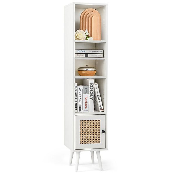 COSTWAY Hochschrank schmal, mit 4 Fächern günstig online kaufen