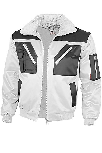 Qualitex Workwear Pilotenjacke modische 4-in-1 Arbeitsjacke günstig online kaufen