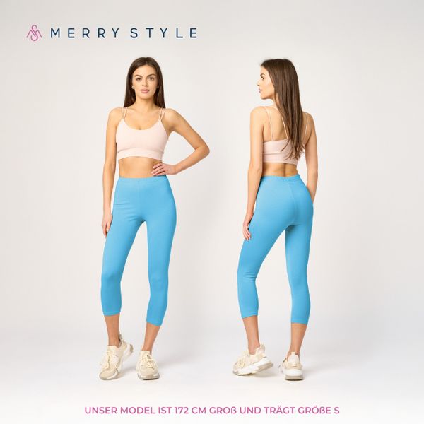 Merry Style Leggings Caprihose Damen 3/4 günstig online kaufen