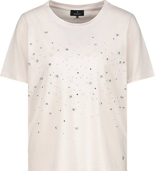Monari T-Shirt 410112 Exklusive Strass- und Perlen-Details günstig online kaufen