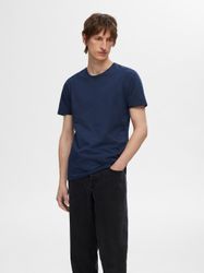 Selected T-Shirt SLHROLAND SS O-NECK TEE günstig online kaufen