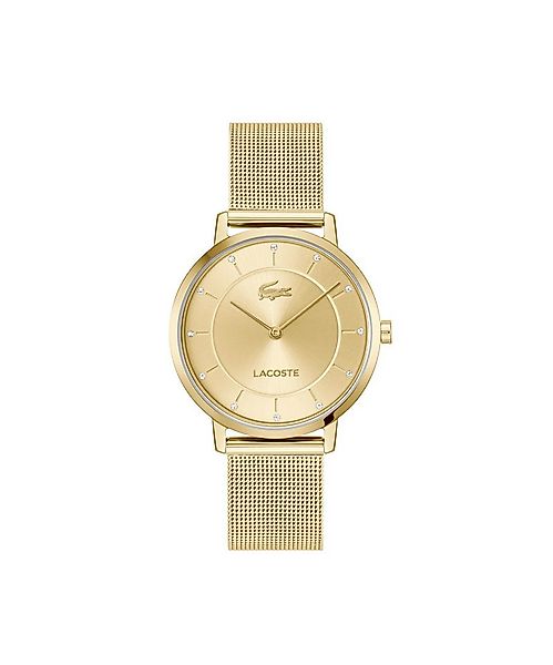 Lacoste Quarzuhr CROCORIGIN 2001474, Armbanduhr, Damenuhr, Edelstahlarmband günstig online kaufen