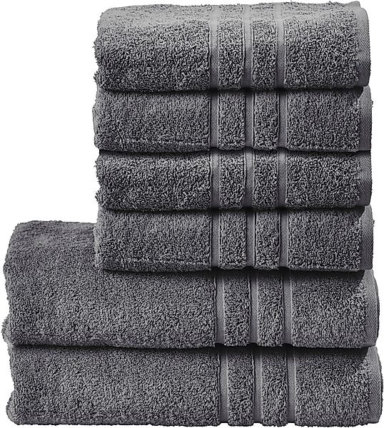 done.® Handtuch Set Daily Uni, Walkfrottier günstig online kaufen