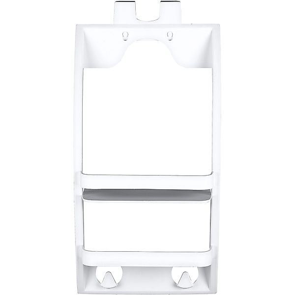 WENKO Duschregal Universal, 2 Ablagen, 4 Haken günstig online kaufen