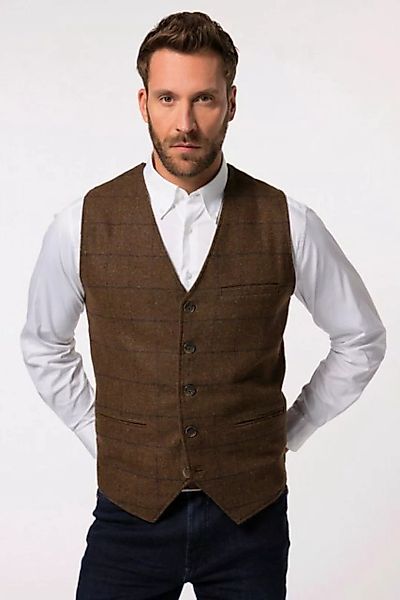 JP1880 Steppweste JP 1880 Weste Karo Strickrücken bis 7 XL günstig online kaufen