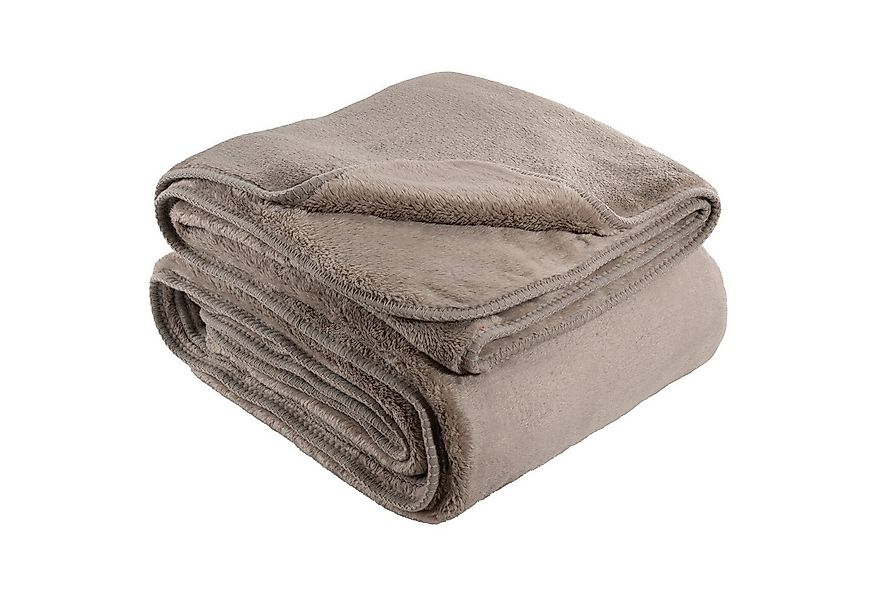 Wohndecke Cashmere Deluxe, REALLaxx, 150 x 200 cm, kuschelige Wendedecke, B günstig online kaufen