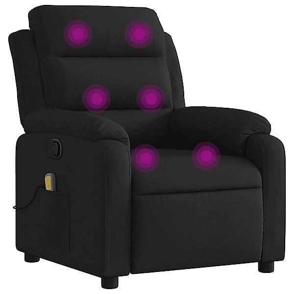 vidaXL Sessel Massagesessel Schwarz Stoff (1-St) günstig online kaufen