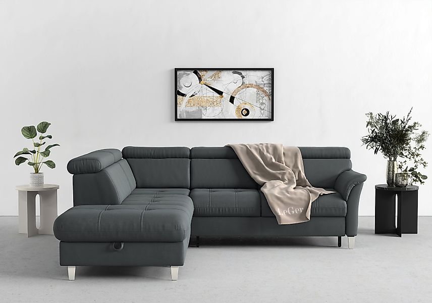 sit&more Ecksofa Marano L-Form, inklusive Kopfteilverstellung, günstig online kaufen