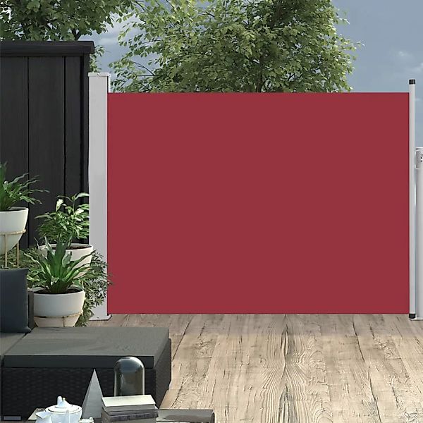 Ausziehbare Seitenmarkise 100×500 Cm Rot günstig online kaufen
