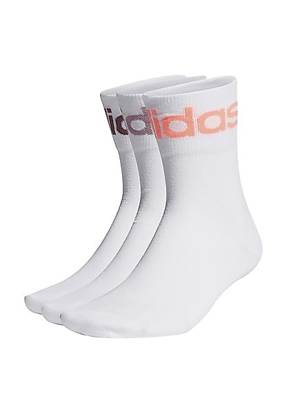 Adidas Originals Socken Dreierpack FOLD CUFF CRW HC9544 Weiß günstig online kaufen