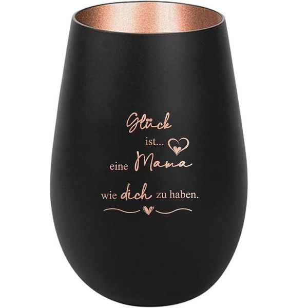 Der Porzellan-Laden Windlicht Personalisiertes Windlicht: 'Glück günstig online kaufen