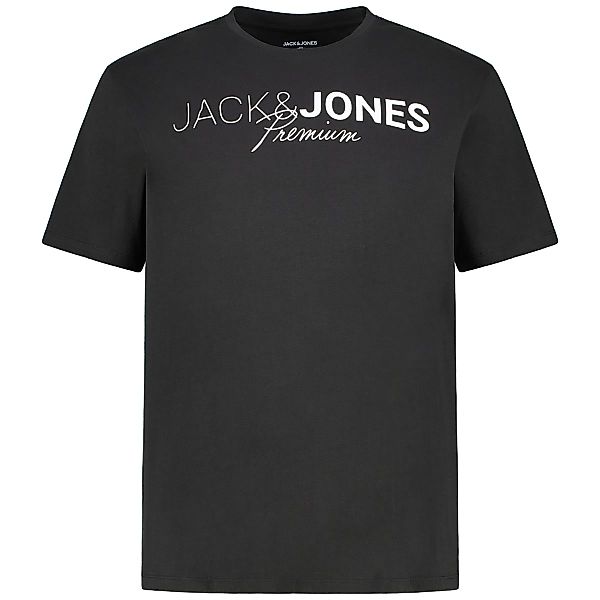 Jack&Jones T-Shirt aus Biobaumwolle Farbe schwarz Größe: 3XL günstig online kaufen