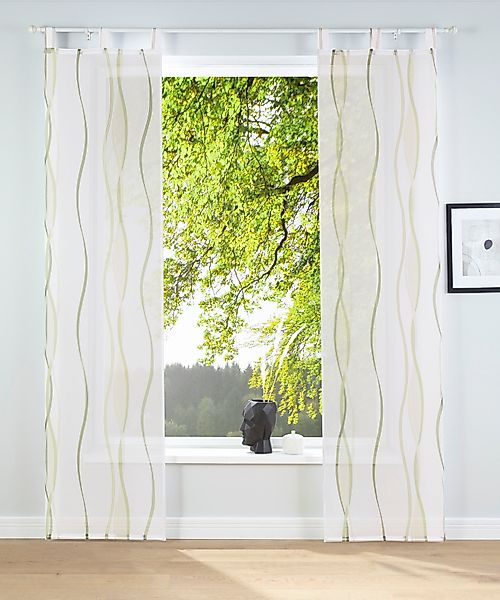 my home Schiebegardine Dimona, Schlaufen (2 günstig online kaufen
