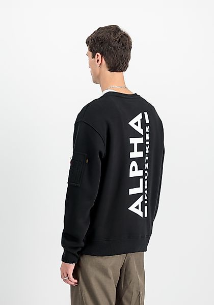 Alpha Industries Sweatshirt "Back Print Crewneck" günstig online kaufen