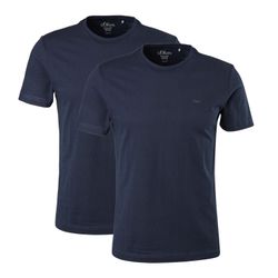 s.Oliver T-Shirt Casual (2-tlg) mit Logo, günstig online kaufen