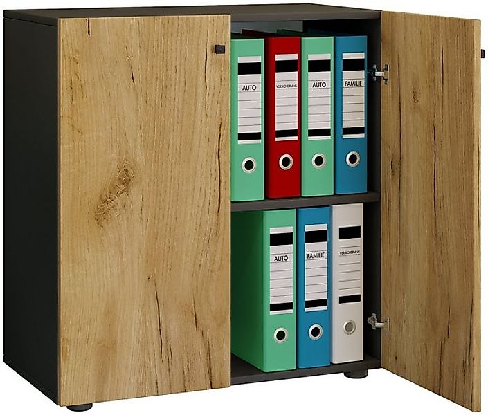 VCM Aktenschrank Büroschrank Bücher Ordner Aktenschrank günstig online kaufen