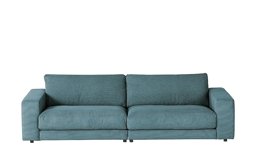 Jette Home Sofa Cord Sila ¦ türkis/petrol ¦ Maße (cm): B: 290 H: 85 T: 127. günstig online kaufen