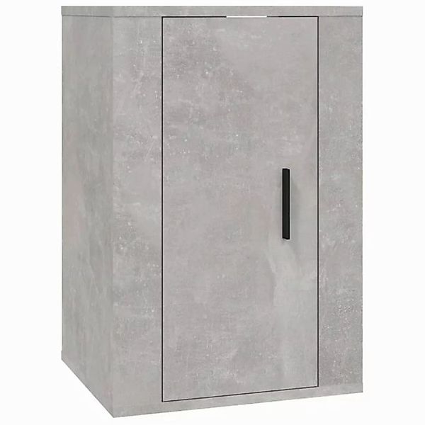 furnicato TV-Schrank TV-Wandschrank Betongrau 40x34,5x60 cm (1-St) günstig online kaufen