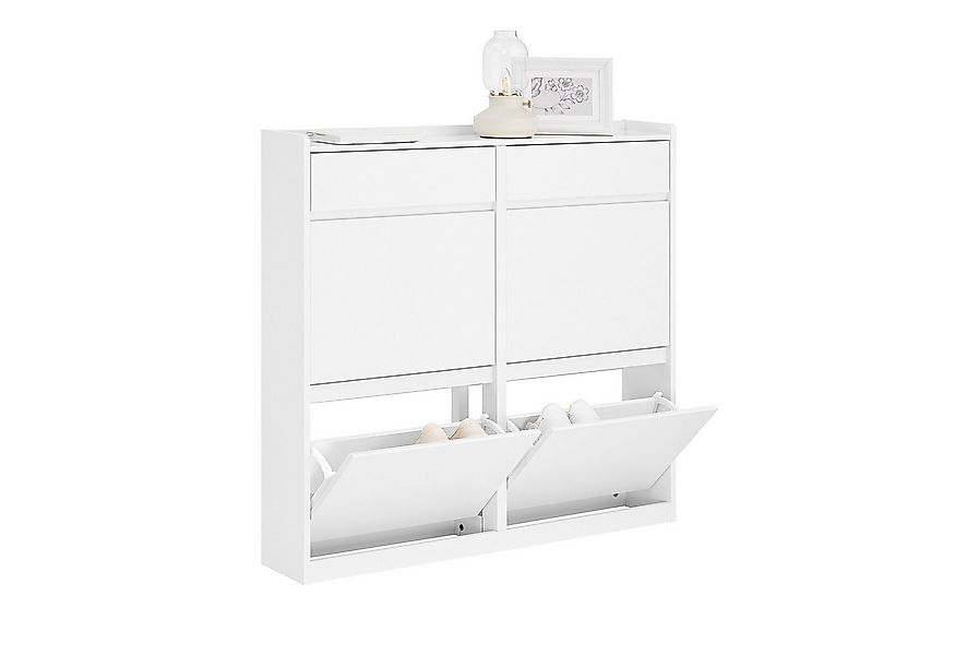SoBuy Schuhschrank FSR169, Schuhkipper Schuhschrank schmal, Schuhregal, Sch günstig online kaufen