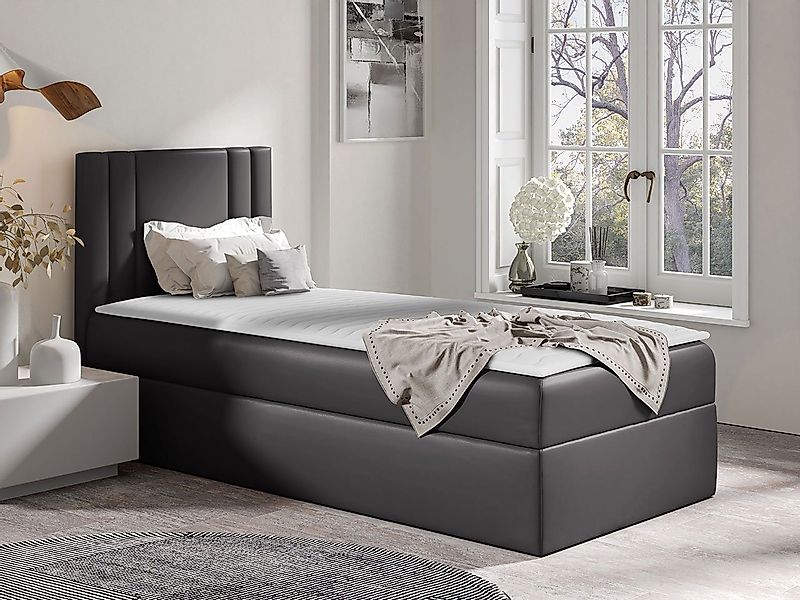 MIRJAN24 Boxspringbett Carmen Mini (mit Hauptmatratze, Topper, Kopfteil), 8 günstig online kaufen