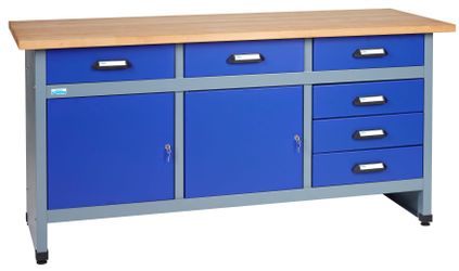 KÜPPER Werkbank 12170, 170x84x60 cm, 6 günstig online kaufen