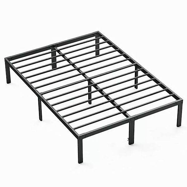 Refined Living Bettgestell Full Metallbett 200 x 140 x 35 cm Stabile Latten günstig online kaufen