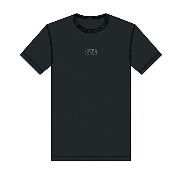 Jack & Jones Clasic Graphic Kurzarm Rundhalsausschnitt T-shirt S Black / Re günstig online kaufen