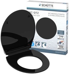Schütte WC-Sitz SLIM, Duroplast, Absenkautomatik, Schnellverschluss, günstig online kaufen
