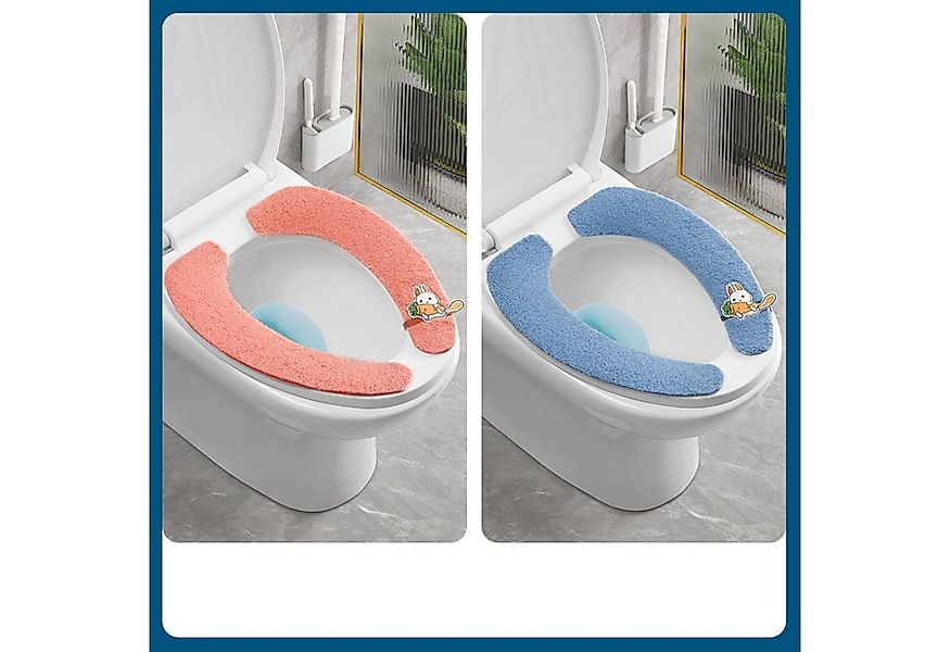 BYSURE Toilettensitzerhöhung, 2 Paar verdickte und warme Toilettensitzkisse günstig online kaufen