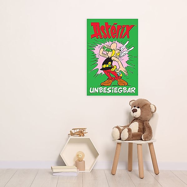 LuckyLinde Leinwandbild "Asterix Unbesiegbar", Cartoon-Comic-Fantasy-Figure günstig online kaufen